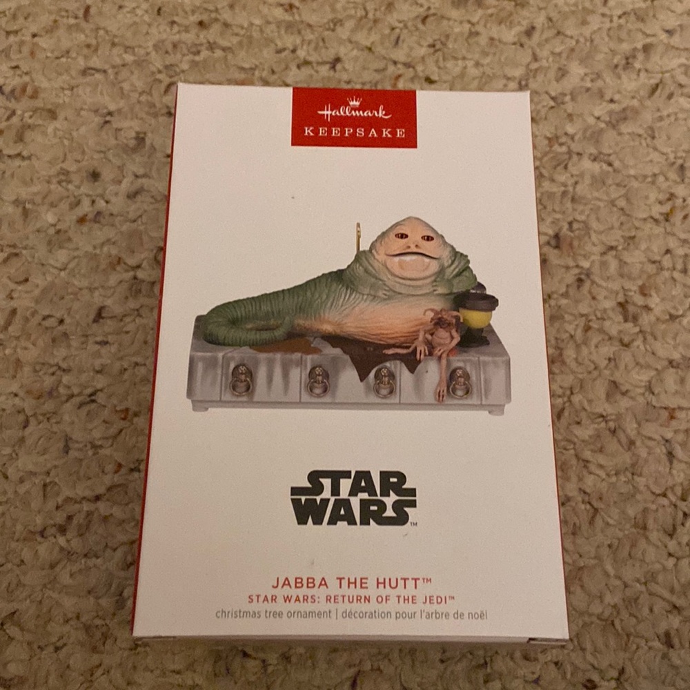 Hallmark Disney Star Wars “Jabba the Hut” Return of the Jedi ornament